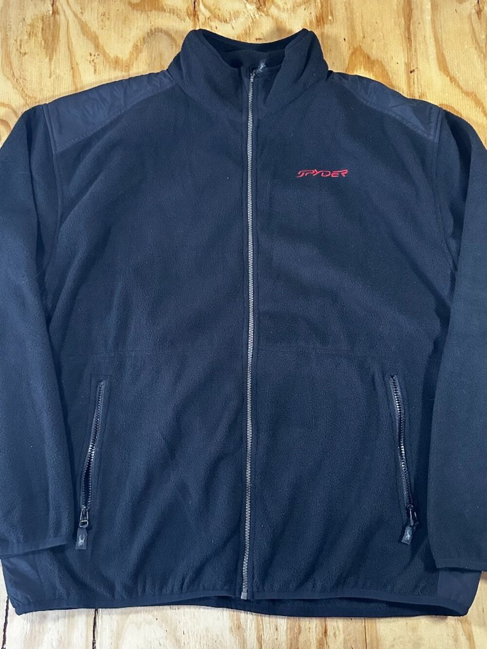 Vintage 90s Spyder Full-Zip Fleece Jacket - Size XXL